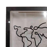 Maxbell Ticket Display Case Frame Multipurpose for Movie Theater Travel Ticket Style A