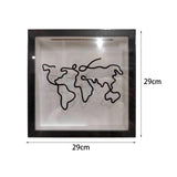 Maxbell Ticket Display Case Frame Multipurpose for Movie Theater Travel Ticket Style A