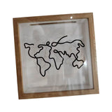 Maxbell Ticket Display Case Frame Multipurpose for Movie Theater Travel Ticket Style D