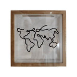 Maxbell Ticket Display Case Frame Multipurpose for Movie Theater Travel Ticket Style D