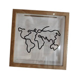 Maxbell Ticket Display Case Frame Multipurpose for Movie Theater Travel Ticket Style E