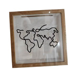 Maxbell Ticket Display Case Frame Multipurpose for Movie Theater Travel Ticket Style E