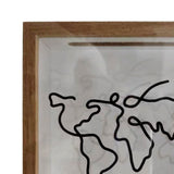 Maxbell Ticket Display Case Frame Multipurpose for Movie Theater Travel Ticket Style E