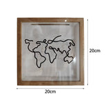 Maxbell Ticket Display Case Frame Multipurpose for Movie Theater Travel Ticket Style E