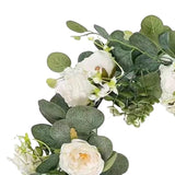 Maxbell 2xArtificial Vines Fake Eucalyptus Leaves Hanging Plants for Holiday Wall Home