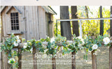 Maxbell 2xArtificial Vines Fake Eucalyptus Leaves Hanging Plants for Holiday Wall Home