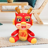 Chinese Dragon Plush Toy New Year Stuffed Animal Doll for Spring Festival