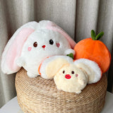 Easter Bunny Stuffed Figure for Bedtime Toy Birthday Present Home Decoration Bunny 25cm