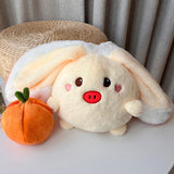 Easter Bunny Stuffed Figure for Bedtime Toy Birthday Present Home Decoration Piggy 25cm