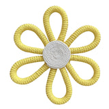 Woven Daisy Flowers Wall Decoration Chic Handmade for Indoor Nursery Bedroom