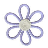 Woven Daisy Flowers Wall Decoration Chic Handmade for Indoor Nursery Bedroom