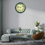 Maxbell 10inch Singing Wild Bird Wall Clock Battery Powered Melody Clock for Kitchen