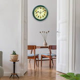 Maxbell 10inch Singing Wild Bird Wall Clock Battery Powered Melody Clock for Kitchen