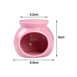 Maxbell Aroma Oil Burner Crafts Tealight Candle Holder for Yoga SPA Meditation Porch Pink