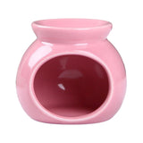 Maxbell Aroma Oil Burner Crafts Tealight Candle Holder for Yoga SPA Meditation Porch Pink