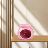 Maxbell Aroma Oil Burner Crafts Tealight Candle Holder for Yoga SPA Meditation Porch Pink