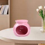 Maxbell Aroma Oil Burner Crafts Tealight Candle Holder for Yoga SPA Meditation Porch Pink