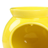 Maxbell Aroma Oil Burner Crafts Tealight Candle Holder for Yoga SPA Meditation Porch Yellow