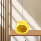 Maxbell Aroma Oil Burner Crafts Tealight Candle Holder for Yoga SPA Meditation Porch Yellow