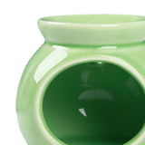 Maxbell Aroma Oil Burner Crafts Tealight Candle Holder for Yoga SPA Meditation Porch Green