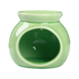 Maxbell Aroma Oil Burner Crafts Tealight Candle Holder for Yoga SPA Meditation Porch Green