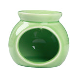 Maxbell Aroma Oil Burner Crafts Tealight Candle Holder for Yoga SPA Meditation Porch Green