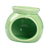 Maxbell Aroma Oil Burner Crafts Tealight Candle Holder for Yoga SPA Meditation Porch Green