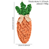 Maxbell Easter Carrot Wreath Pendant Hanging Ornament for Farmhouse Indoor Wall Sign