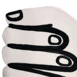 Maxbell Flower Vase Statue Tabletop Ornament Creative for Party Bedroom Coffee Table