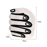 Maxbell Flower Vase Statue Tabletop Ornament Creative for Party Bedroom Coffee Table