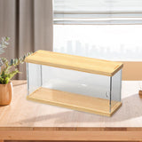 Countertop Action Figures Display Box 30x10x14cm for Home Storage Organizing
