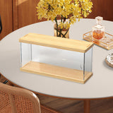 Countertop Action Figures Display Box 30x10x14cm for Home Storage Organizing