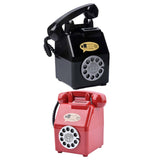 Maxbell Retro Telephone Piggy Bank Dial Telephone Money Saving Jar for Shelf Desktop
