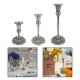 Maxbell Metal Candle Holder Stable Base Taper Candle Holder Iron Candle Stick Holder S