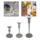 Maxbell Metal Candle Holder Stable Base Taper Candle Holder Iron Candle Stick Holder S