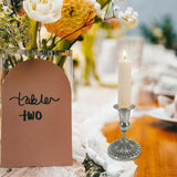 Maxbell Metal Candle Holder Stable Base Taper Candle Holder Iron Candle Stick Holder S