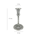 Maxbell Metal Candle Holder Stable Base Taper Candle Holder Iron Candle Stick Holder M