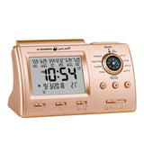Maxbell Muslim Islamic Digital Praying Clock Gold Color for Office Desktop Versatile