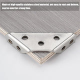 Furniture Corner Connector Furniture Triangle Support Frame for Closet Chair 10 Corner Connector