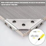 Furniture Corner Connector Furniture Triangle Support Frame for Closet Chair 10 Corner Connector