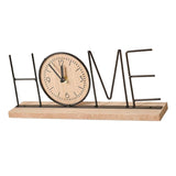 Maxbell Tabletop Clock Creative Desktop Decoration for Home Decor Office Living Room HOME