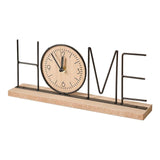 Maxbell Tabletop Clock Creative Desktop Decoration for Home Decor Office Living Room HOME