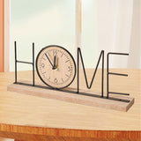 Maxbell Tabletop Clock Creative Desktop Decoration for Home Decor Office Living Room HOME