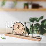 Maxbell Tabletop Clock Creative Desktop Decoration for Home Decor Office Living Room HOME