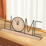 Maxbell Tabletop Clock Creative Desktop Decoration for Home Decor Office Living Room HOME