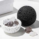 Maxbell Fireless Aroma Diffuser Stone Home Decoration for Indoor Bedroom Living Room white