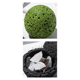 Maxbell Fireless Aroma Diffuser Stone Home Decoration for Indoor Bedroom Living Room white