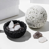 Maxbell Fireless Aroma Diffuser Stone Home Decoration for Indoor Bedroom Living Room white