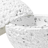 Maxbell Fireless Aroma Diffuser Stone Home Decoration for Indoor Bedroom Living Room white