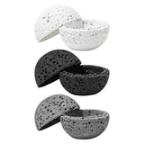 Maxbell Fireless Aroma Diffuser Stone Home Decoration for Indoor Bedroom Living Room white